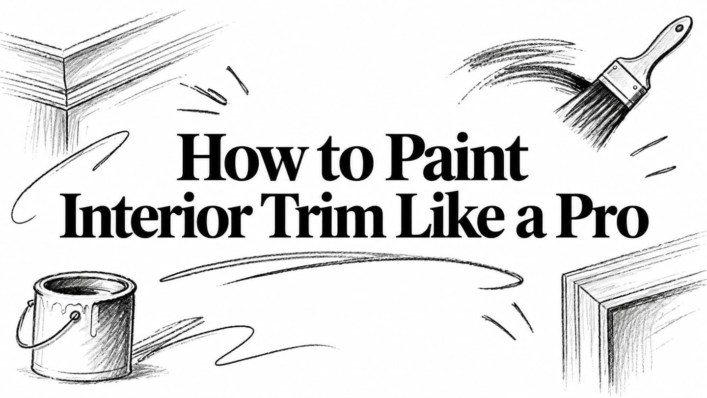 How to Paint Interior Trim Like a Pro