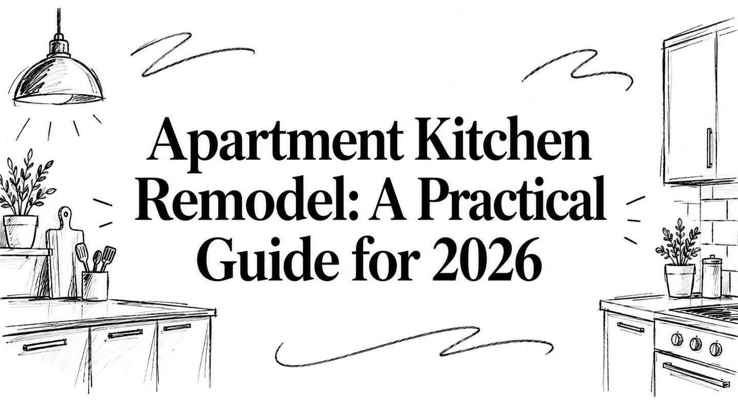 Apartment Kitchen Remodel: A Practical Guide for 2026