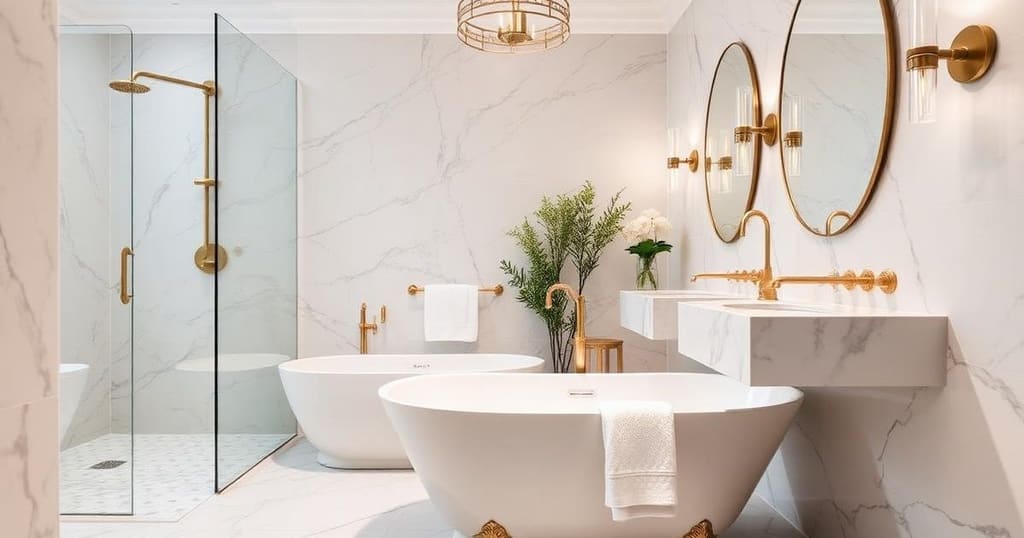 Renovated Bronx bathroom with tiled shower and modern vanity