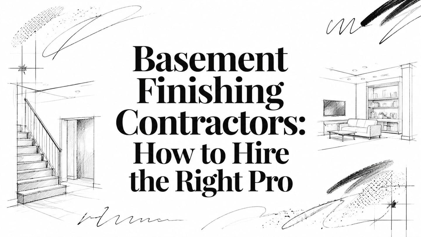 Basement Finishing Contractors: How to Choose the Right One