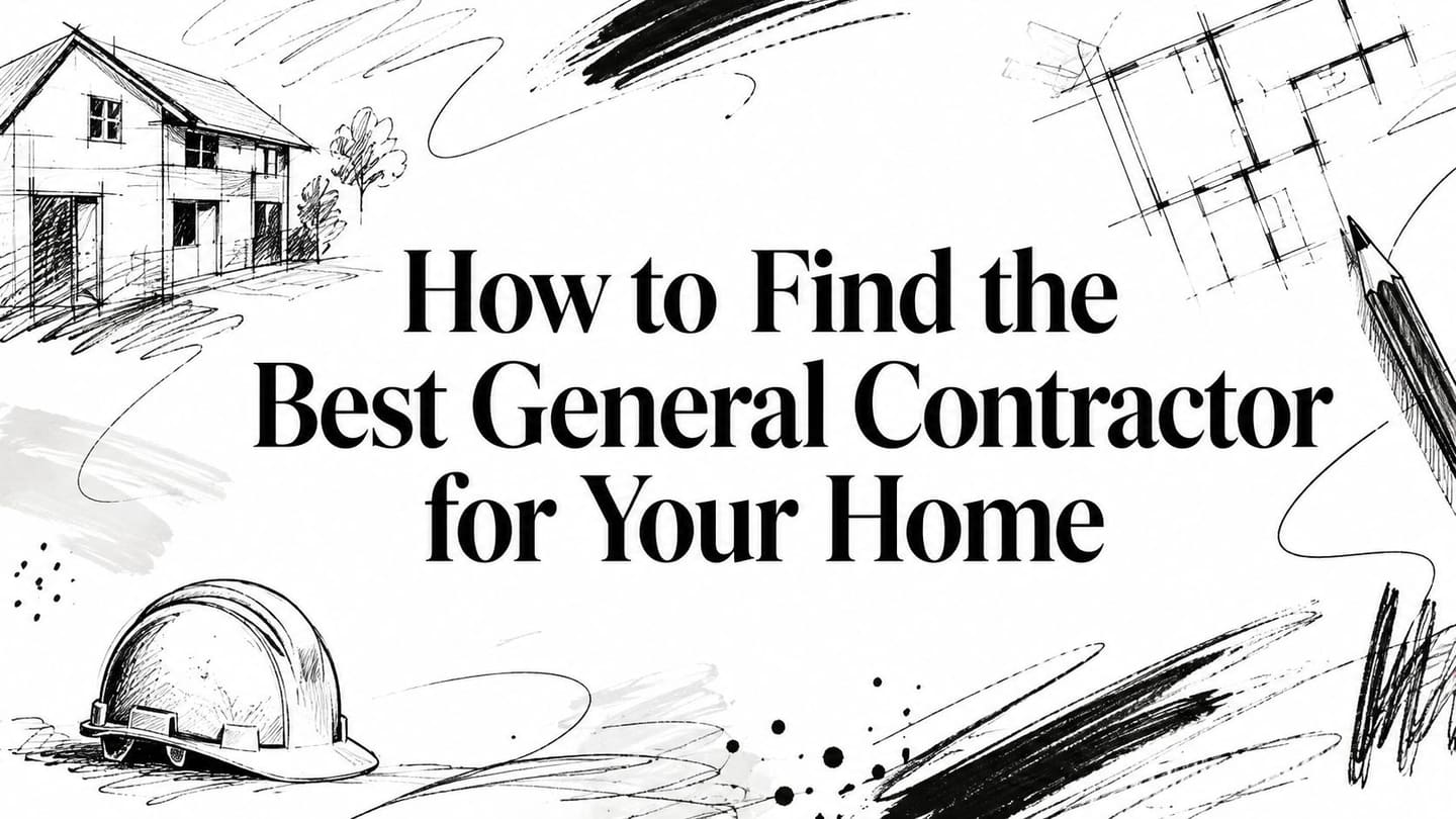 How to Find the Best General Contractor for Your Home
